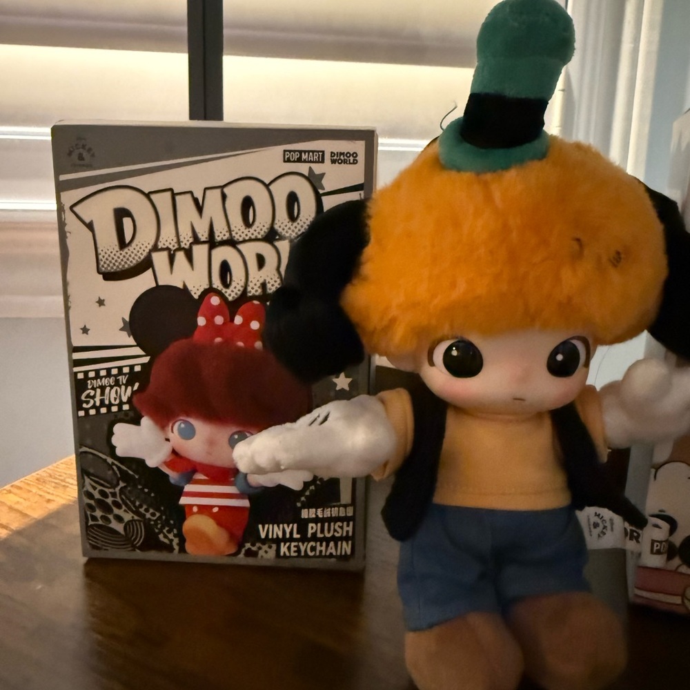Dimoo World Vinyl Plush Keychain